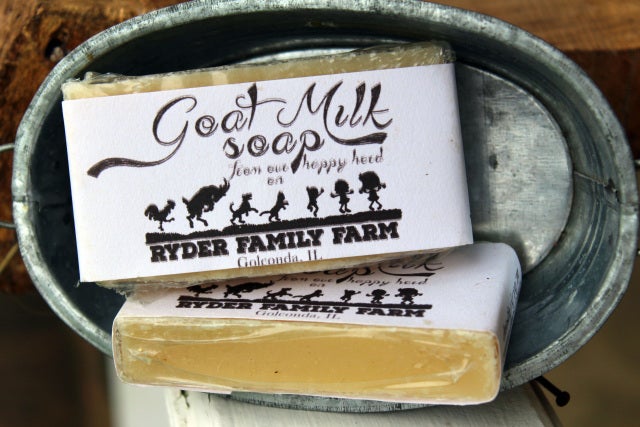 Handcrafted Raw Goat Milk Soap - Ryder Family Farm